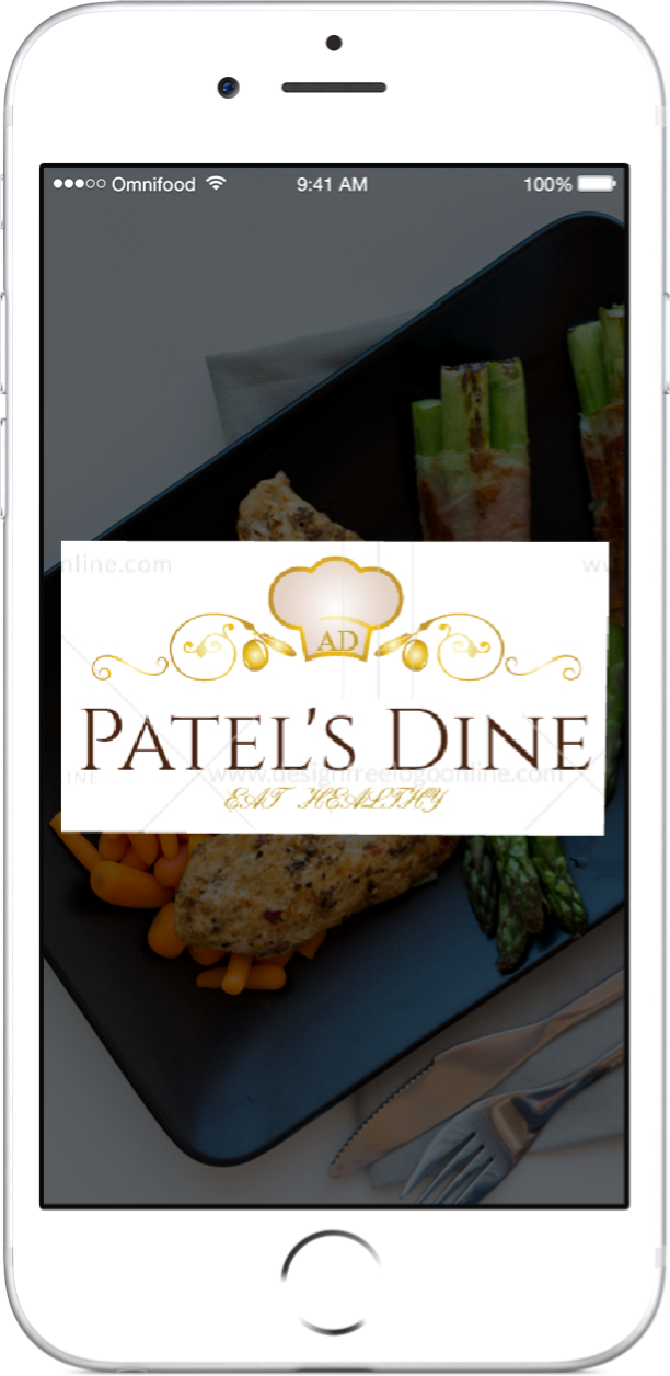 Our app on phone